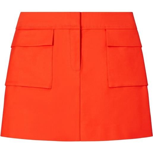 Tory Burch minigonna con tasca frontale - rosso