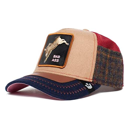 Goorin Bros. detention seeker bad ass khaki adjustable trucker cap - one-size