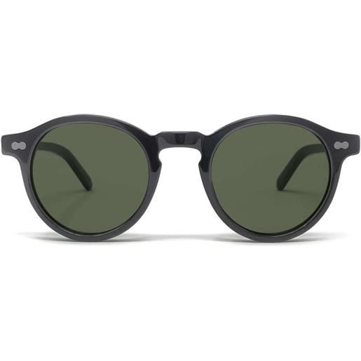 Moscot matte round frame sunglasses - nero