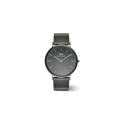 Daniel Wellington Classic Mesh Onyx 40 mm - Luigi Freddo Gioielleria