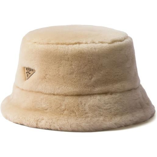 Prada cappello bucket - toni neutri
