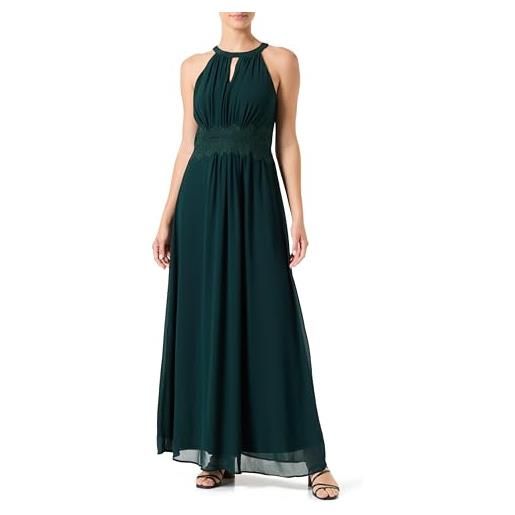 Vila vimilina noos-maxi dress abito da sera, rosa mesa. Dettagli: elastico, 50 donna