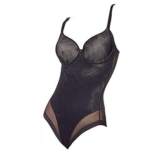Selene body riduttore con ferretto imbottito colore nero art. Violeta (3 / 90c)