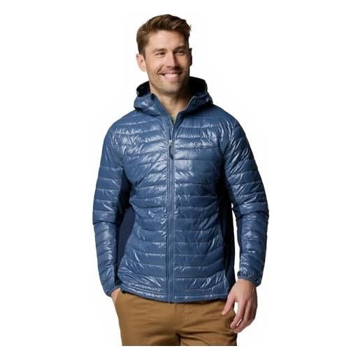 Columbia powder pass hybrid giacca da uomo con cappuccio