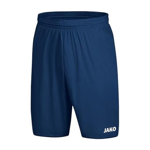 JAKO manchester 2.0, pantaloni sportivi uomo, blu navy, m