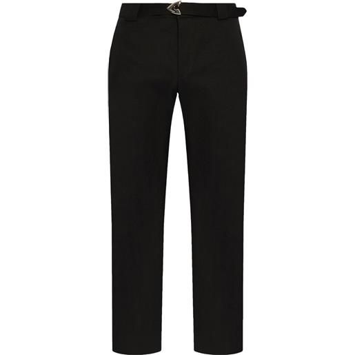 Alexander McQueen pantaloni sartoriali dritti - nero