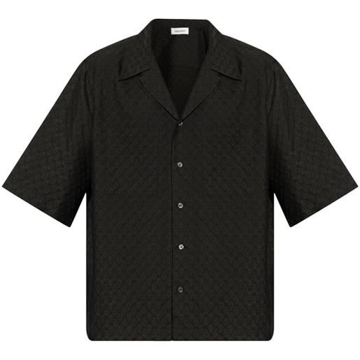 Alexander McQueen camicia con stampa - nero