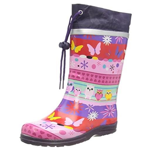 Beck gufo, stivali di gomma bambine e ragazze