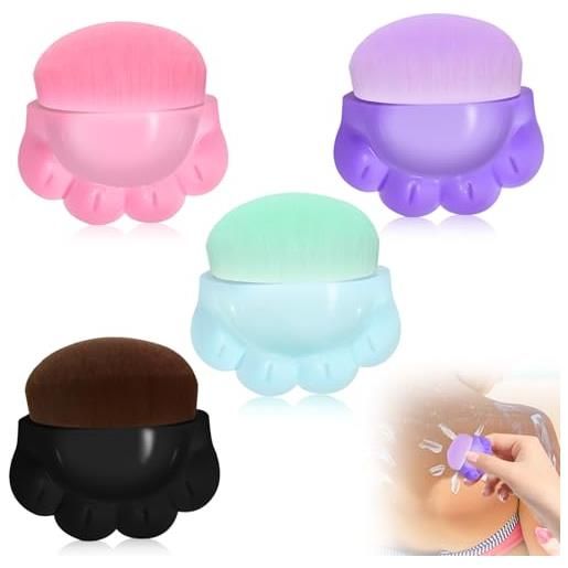 CANIPHA applicatore per protezione solare da 4 pezzi, portatile applicatore di protezione solare per bambini, adatto per tutta la famiglia spazzola per la protezione solare applicatore, sun lotion applicator