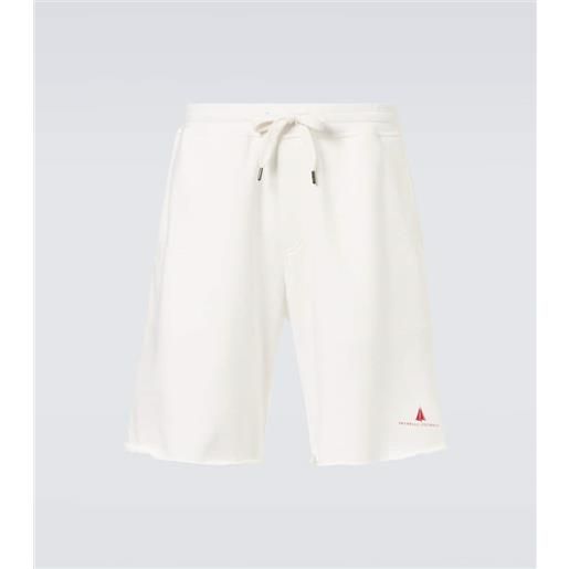 Brunello Cucinelli shorts in jersey di misto cotone