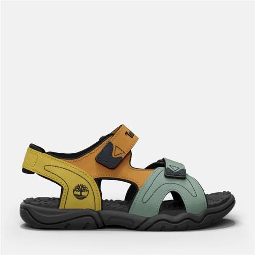 Timberland - sandalo con cinturino posteriore adventure seeker da bambino (dal 20 al 30) in multicolore, multicolore, taglia: 21