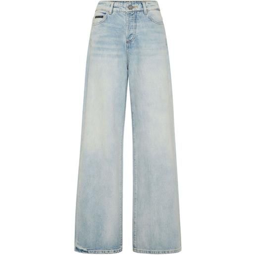 Philipp Plein jeans skater - blu