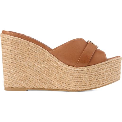 Jimmy Choo mules leda 100mm - marrone