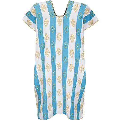 Tandem abito con ricamo - blu