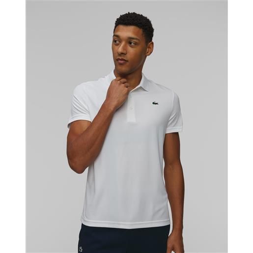 Lacoste polo bianca da tennis da uomo Lacoste x novak djokovic