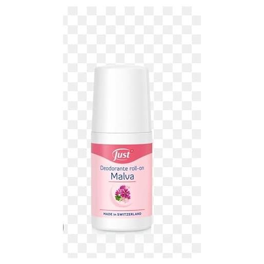 Just deodorante roll-on malva, made in switzerland, rosa