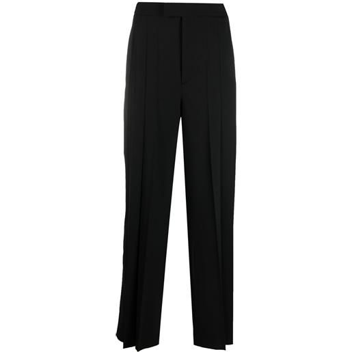 Valentino Garavani pantaloni a gamba ampia - nero