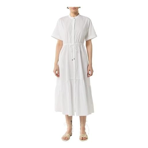 Comma 2151076 vestito, bianco, 44 donna