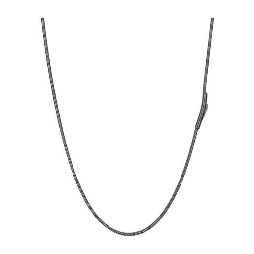 GAVU Collana catena Acciaio Inox con Charm Croce da Uomo 50cm GAVU Collana catena Acciaio Inox con Charm Croce da Uomo 50cm