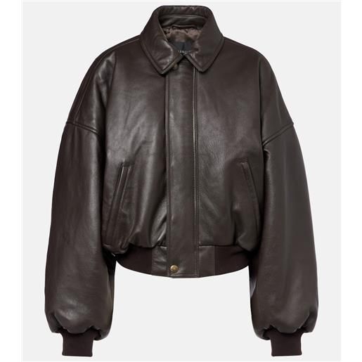 Balenciaga giacca round taxi in pelle