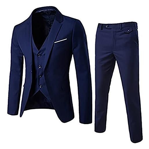 Abito Uomo Completo Sartoriale Grigio - Taglie Forti Conformato Per Cerimonia Ed Elegante Casual - Foto 6