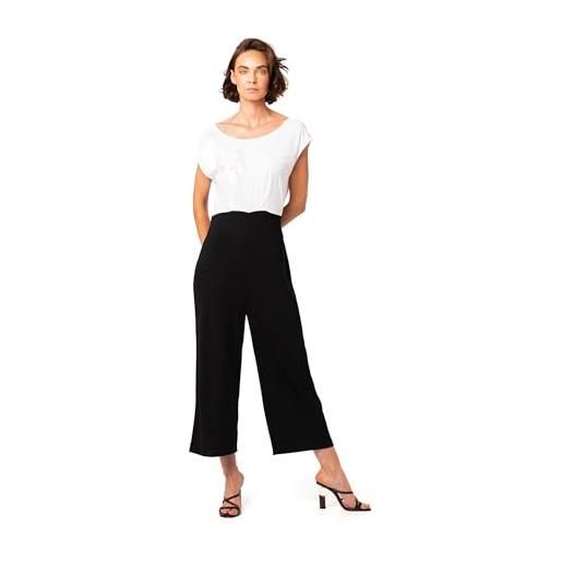 Mamatayoe charade jumpsuit da donna - elegante tuta lunga, con scollo a barchetta, taglie s-xxl