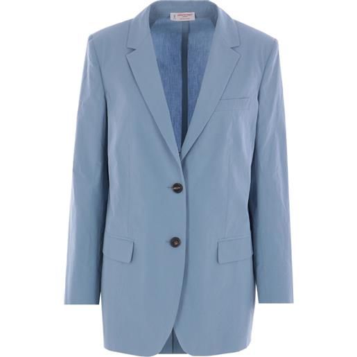 Alberto Biani blazer monopetto - blu