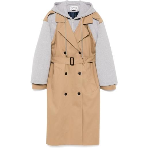 Monse trench destrutturato - marrone