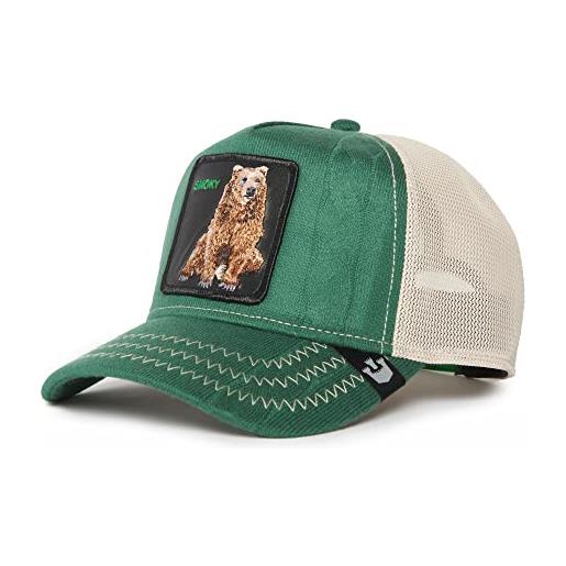 Goorin Bros. the farm snug lyfe - cappello da camionista regolabile, verde (highbernator), taglia unica