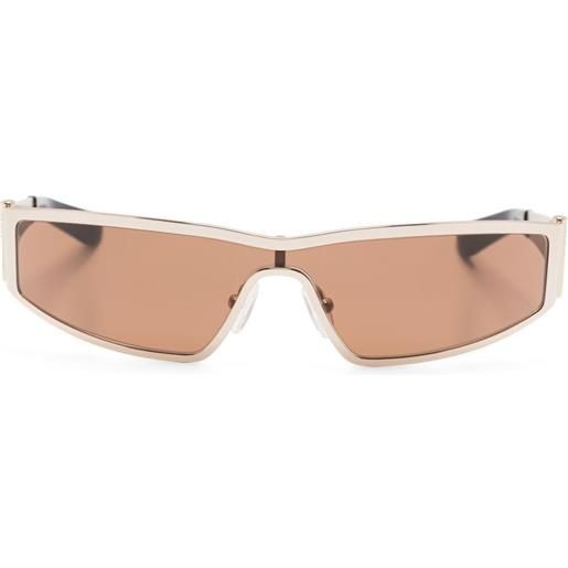 Alexander McQueen Eyewear occhiali da sole am0491s 003 - oro