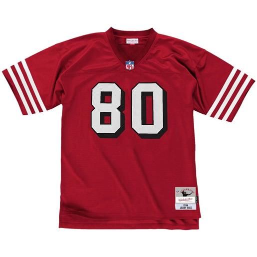 Mitchell & Ness t-shirt jerry rice nfl san francisco 49ers 1994 legacy - rosso