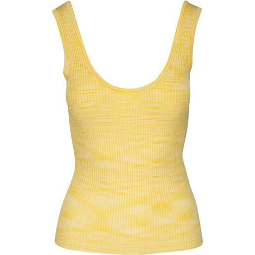 ZIMMERMANN canotta mélange - giallo