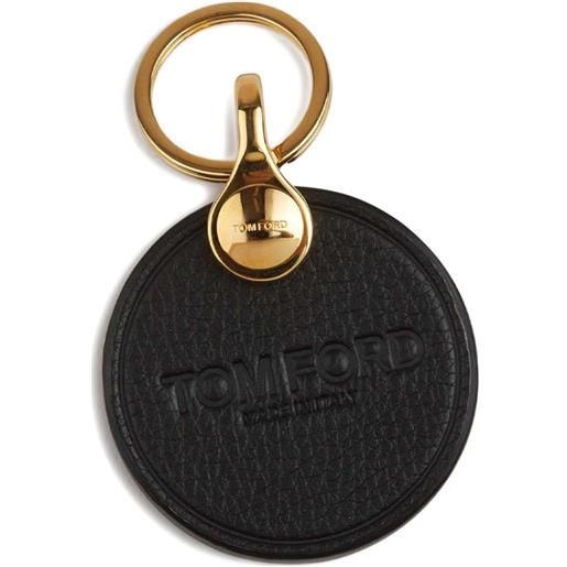 TOM FORD portachiavi in pelle - oro