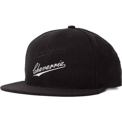 Willy Chavarria cappello da baseball in twill - nero