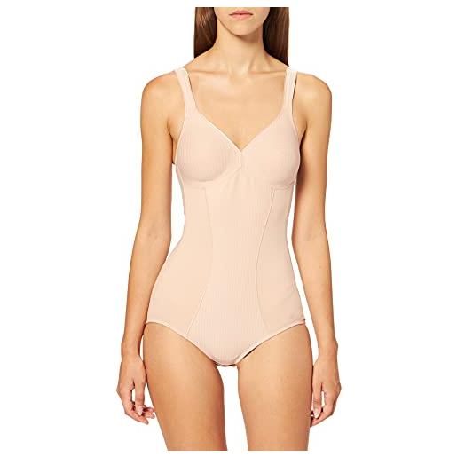 Triumph donna modern soft+cotton bs, body shapewear, neutral beige, 2c