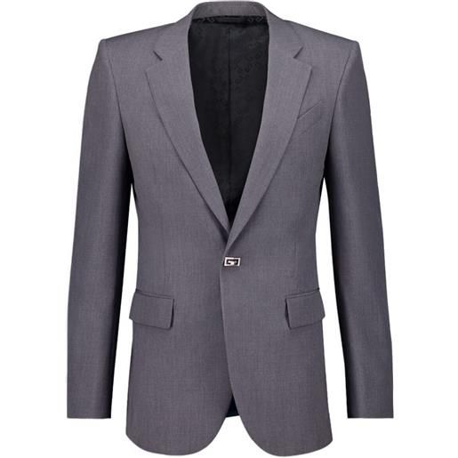 Givenchy blazer monopetto - grigio