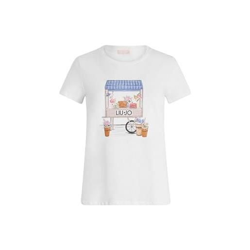 Liu Jo t-shirt donna bianco wa5362js923 m9570 bianco l