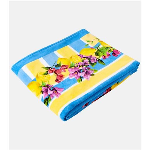 Dolce&Gabbana Casa telo mare taormina in spugna di cotone