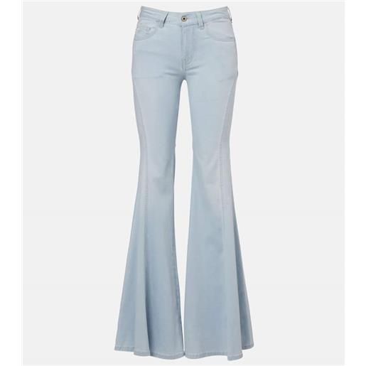 AG Jeans jeans flared ibiza a vita alta