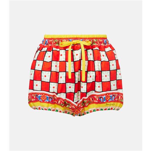 Dolce&Gabbana shorts in cotone con stampa