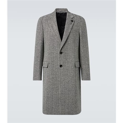 Lardini soprabito in tweed di lana vergine