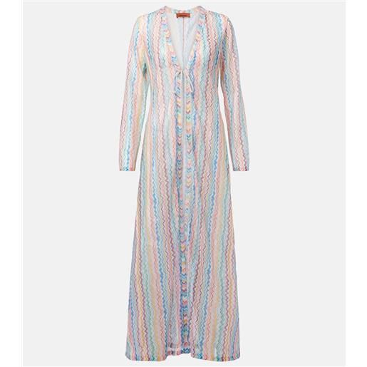 Missoni copricostume a zig-zag