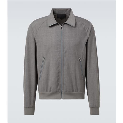 Prada giacca blouson in lana