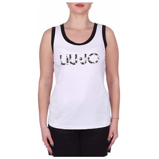 Liu Jo - canotta bianco/nero art. Va5138js360 bianco/nero m