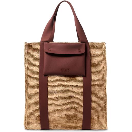 ERES borsa da spiaggia escale - toni neutri