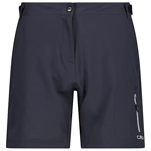 CMP shorts da free bike con mesh interna, donna, x-large, antracite