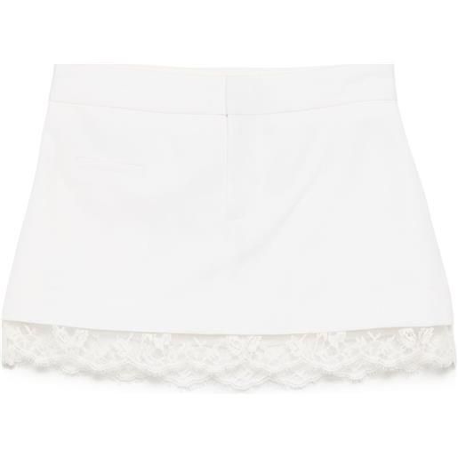 Kiki de Montparnasse gonna stile giarrettiera con pizzo - toni neutri