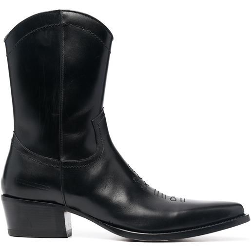 DSQUARED2 stivaletti a punta - nero