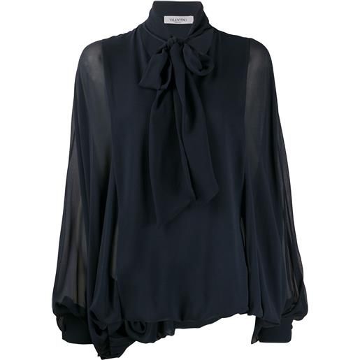 Valentino Garavani blusa con fiocco