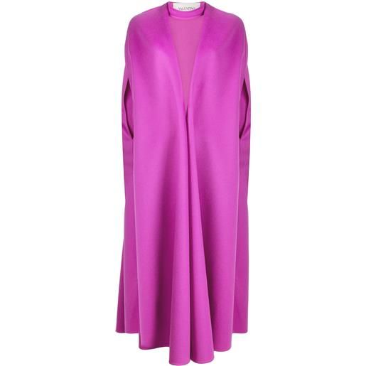 Valentino Garavani mantella con collo rimovibile - rosa
